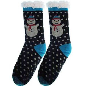 Christmas Thermal Fleece-Lined Slipper Socks